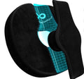 Everlasting Comfort donut seat cushion by Beauty and Wound with ergonomic design for tailbone and sitting support on office chairs and cars.