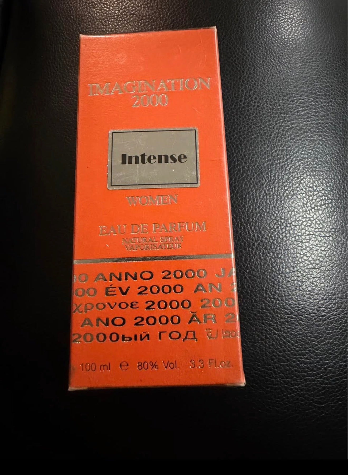 M.G. Parfums Imagination 2000 Intense Women Eau de Parfum 100ml bottle with elegant packaging and floral design